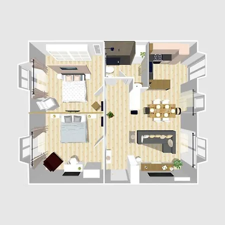 شقة Casa Delle Vittorie *